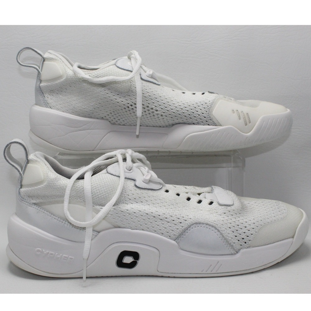 Cypher Key 211 Pickleball Shoes White Mesh Mens 11 Sneakers Court Athletic